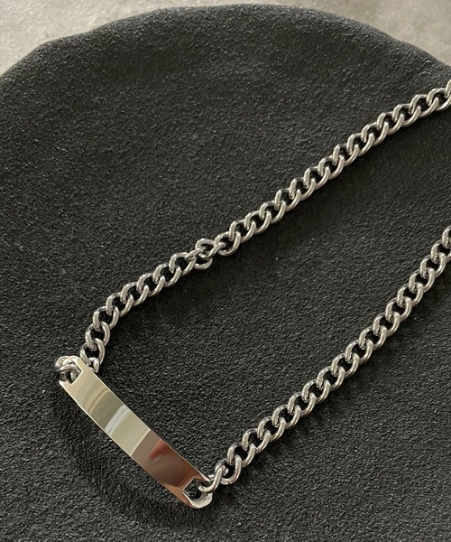 SPINNS（スピンズ）の「シルバーチェーンネックレス/40㎝/シンプル 