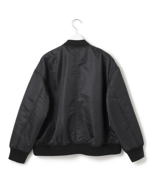 J.PRESS YORK STREET（ジェイプレスヨークストリート）の「【WOMEN】ショート MA-1（ブルゾン・レディース・カーキ系/ブラック系・F）」の9枚目の写真