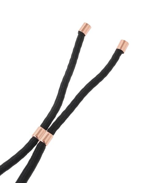 YECCA VECCA（イェッカヴェッカ）の「アーチラインコードネックレス（ネックレス・レディース・ゴールド/ブラック・FREE）」の12枚目の写真