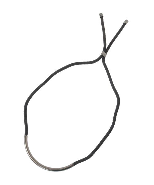 YECCA VECCA（イェッカヴェッカ）の「アーチラインコードネックレス（ネックレス・レディース・ゴールド/ブラック・FREE）」の14枚目の写真