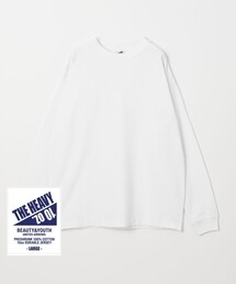 BEAUTY&YOUTH UNITED ARROWS(ビューティーアンドユースユナイテッドアローズ)の「”THE HEAVY”10oz ヘビー ワイド クルーネック カットソー(Tシャツ/カットソー・メンズ)」