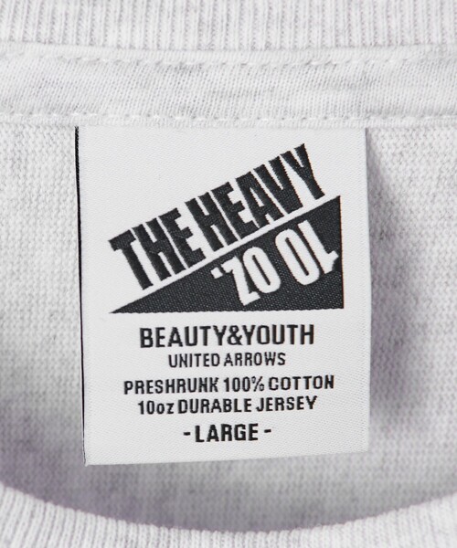 BEAUTY&YOUTH UNITED ARROWS（ビューティーアンドユースユナイテッドアローズ）の「”THE HEAVY”10oz ヘビー ワイド クルーネック カットソー（Tシャツ/カットソー・メンズ・ダークグレー/シルバー/ホワイト・L/M/S/XL）」の12枚目の写真