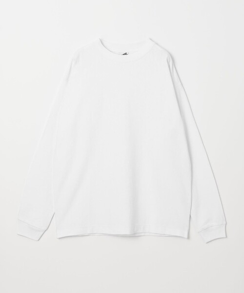 BEAUTY&YOUTH UNITED ARROWS(ビューティーアンドユースユナイテッドアローズ)の「”THE HEAVY”10oz ヘビー ワイド クルーネック カットソー(Tシャツ/カットソー・メンズ・ダークグレー/シルバー/ホワイト・L/M/S/XL/XXL)」の2枚目の写真