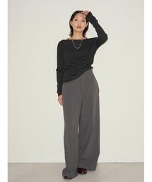 styling/ | 【セットアップ対応】ハイウエストスーツパンツ(その他パンツ)