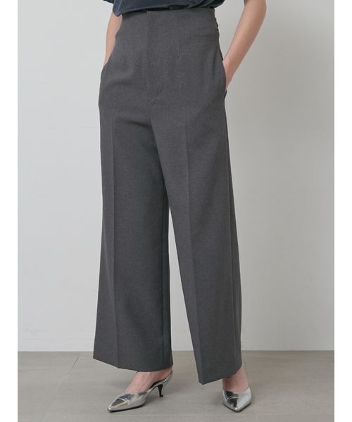 styling/(スタイリング)の「【セットアップ対応】ハイウエストスーツパンツ(その他パンツ・レディース・グレー/ブラック/ブラウン・0/1)」の19枚目の写真