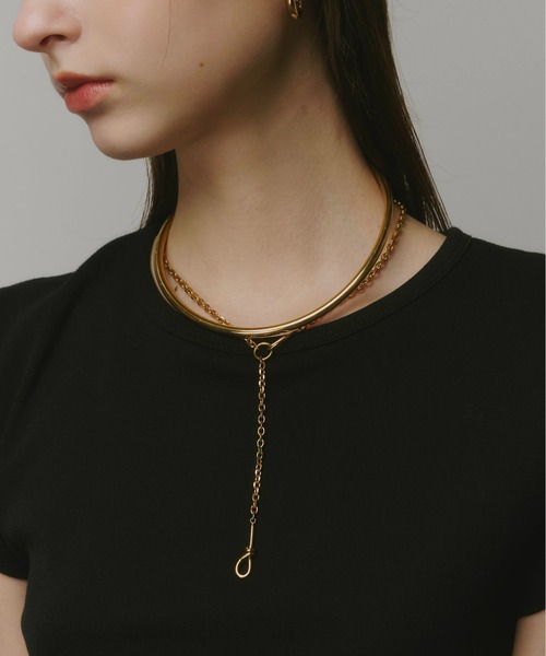 Su1.(スイ)の「【Su1.】【金属アレルギー対応】【ステンレス】ノットチェーンネックレス(ネックレス・レディース・シルバー/ゴールド・FREE)」の19枚目の写真