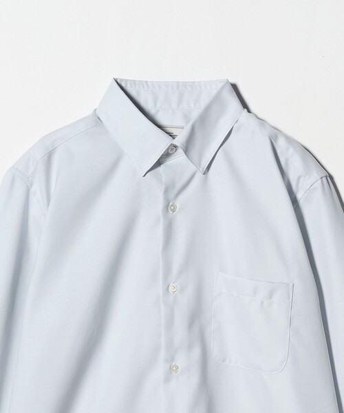 green label relaxing(グリーンレーベルリラクシング)の「エブリット コットンオックス ソリッド スナップ ボタンダウン シャツ -イージーアイロン-(ビジネスシャツ・メンズ・ライトグレー/コバルトブルー/ベージュ・XL/M/L/S)」の20枚目の写真