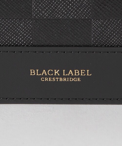 BLACK LABEL CRESTBRIDGE(ブラックレーベル・クレストブリッジ)の「エンボスチェックロングウォレット(財布・メンズ・チャコールグレー・FREE)」の8枚目の写真