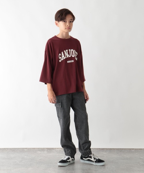 GLOBAL WORK（グローバルワーク）の「スゴラクストレッチカーゴパンツ/576687（カーゴパンツ・キッズ・ブラック系9/カーキ/ブラック系/ブルー・160cm/150cm/140cm/130cm）」の10枚目の写真