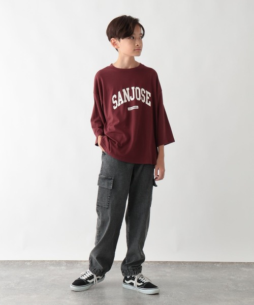 GLOBAL WORK（グローバルワーク）の「スゴラクストレッチカーゴパンツ/576687（カーゴパンツ・キッズ・ブラック系9/カーキ/ブラック系/ブルー・160cm/150cm/140cm/130cm）」の11枚目の写真