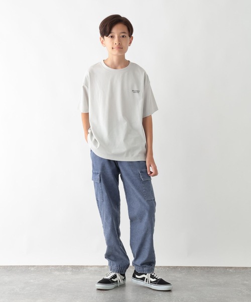 GLOBAL WORK（グローバルワーク）の「スゴラクストレッチカーゴパンツ/576687（カーゴパンツ・キッズ・ブラック系9/カーキ/ブラック系/ブルー・160cm/150cm/140cm/130cm）」の20枚目の写真