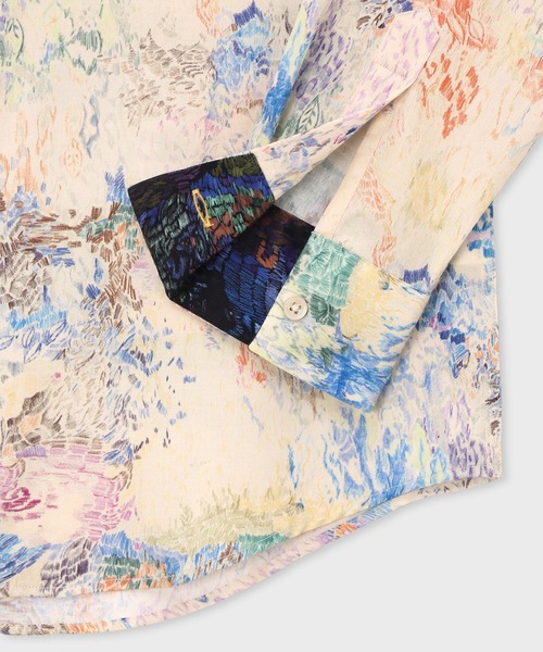 Paul Smith（ポールスミス）の「"Engrained" シャツ【253640 901U】（シャツ/ブラウス・メンズ・ブラック/ブラウン・SMALL/MEDIUM/LARGE/X-LARGE）」の6枚目の写真