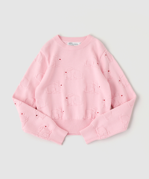 DAIRIKU(ダイリク)の「DAIRIKU / ダイリク Red-eyed Rabbit Tite Knit(ニット/セーター・メンズ・ブルー系その他/ブラック/ピンク・LARGE)」の3枚目の写真