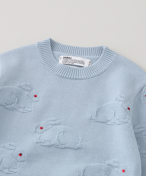 DAIRIKU / ダイリク Red-eyed Rabbit Tite Knit（ニット