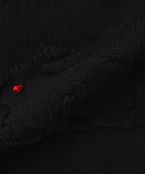 DAIRIKU(ダイリク)の「DAIRIKU / ダイリク Red-eyed Rabbit Tite Knit(ニット/セーター・メンズ・ブルー系その他/ブラック/ピンク・LARGE)」の6枚目の写真