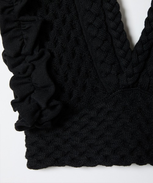 leinwande Braids&Frill Top 新品未使用 Braids&Frill Top（ベスト）｜leinwande（ラインヴァンド）の
