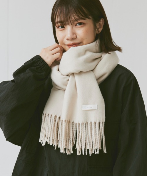 Natural fringe muffler / ナチュラルフリンジマフラー（マフラー
