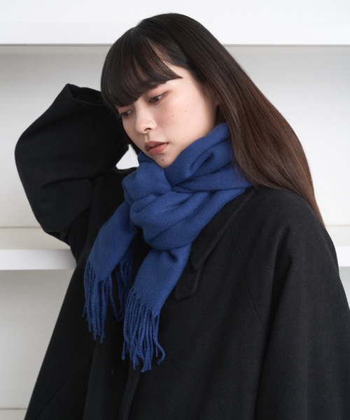 Natural fringe muffler / ナチュラルフリンジマフラー（マフラー