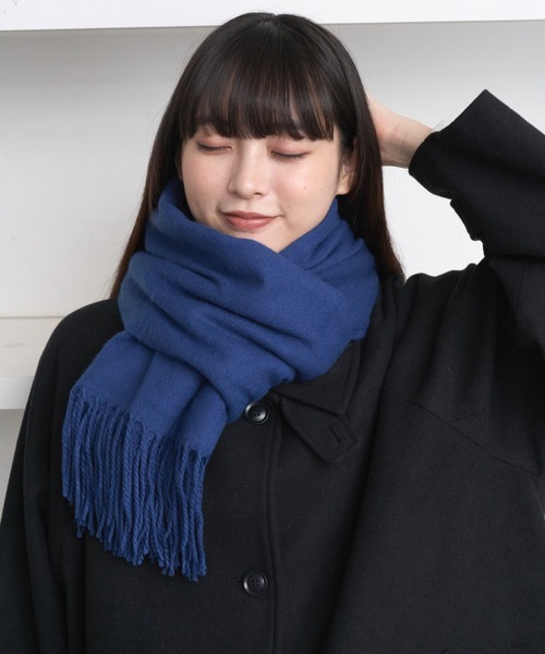 Natural fringe muffler / ナチュラルフリンジマフラー（マフラー