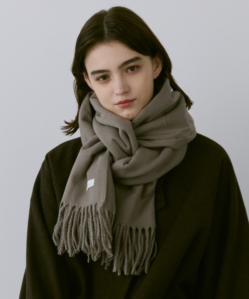 Natural fringe muffler / ナチュラルフリンジマフラー（マフラー