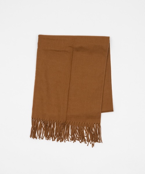 flaner（フラネ）の「Natural fringe muffler / ナチュラルフリンジ