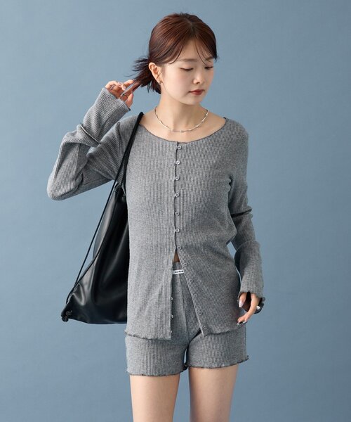 セール】【SETUPで着るのも◎】起毛リブショートパンツ（その他パンツ