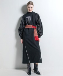 AULA AILA | ミリタリースリーブワンピース(ワンピース)