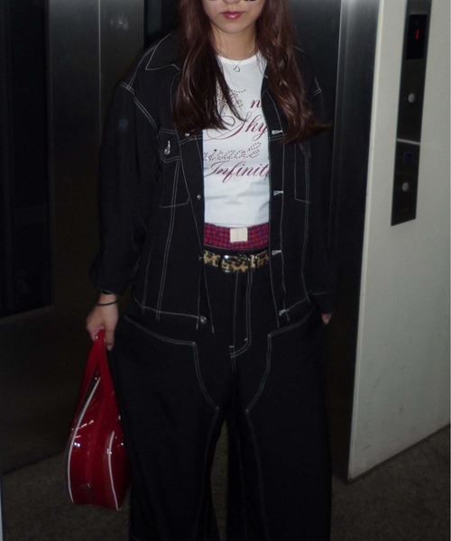 sedacle（セダクル）の「スラックスステッチジャケット（その他アウター・レディース・グレー/ブラック/ネイビー・SMALL/MEDIUM/LARGE）」の13枚目の写真