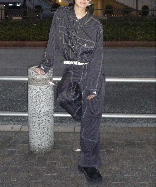 sedacle（セダクル）の「スラックスステッチジャケット（その他アウター・レディース・グレー/ブラック/ネイビー・SMALL/MEDIUM/LARGE）」の7枚目の写真