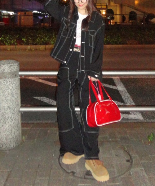 sedacle（セダクル）の「スラックスステッチジャケット（その他アウター・レディース・グレー/ブラック/ネイビー・SMALL/MEDIUM/LARGE）」の15枚目の写真