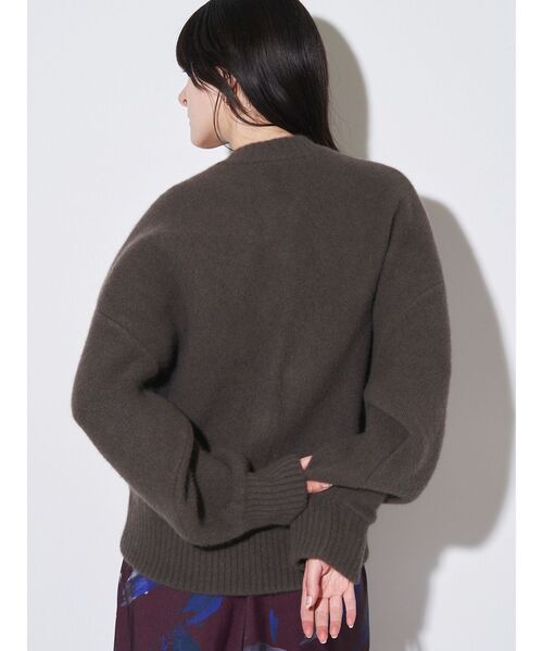 CNラクーンミックスブルゾン（カーディガン/ボレロ）｜ELENDEEK