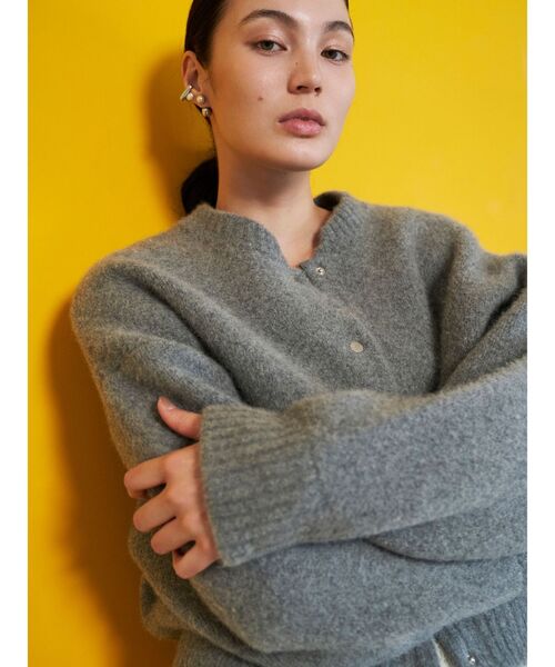 Elendeek ラクーンニット　ブルゾン　新品　CNラクーンミックスブルゾン Elendeek ラクーンニット ブルゾン CNラクーンミックスブルゾン - メルカリ