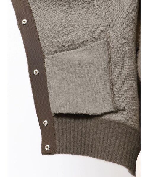 セール】CNラクーンミックスブルゾン（カーディガン/ボレロ