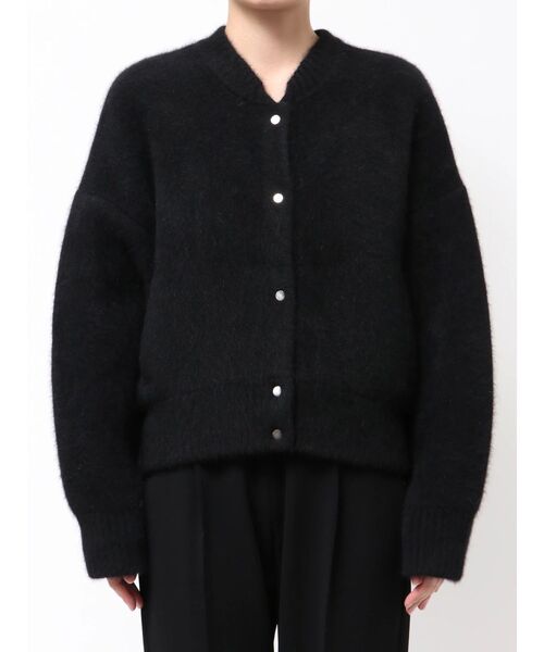 CNラクーンミックスブルゾン（カーディガン/ボレロ）｜ELENDEEK