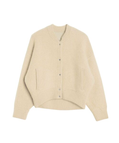 セール】CNラクーンミックスブルゾン（カーディガン/ボレロ