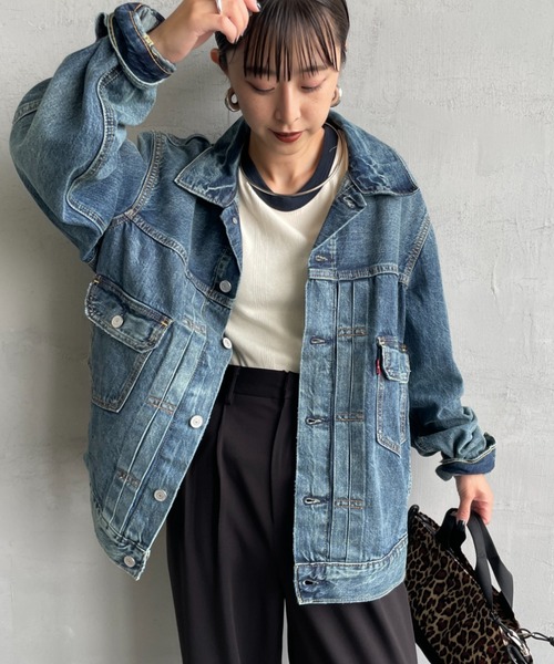 2023AW ケンゾー リーバイス タイプ 2 デニムトラッカー ジャケット KENZO x LEVI'S Type Ii Denim Trucker Jacket Unisex 