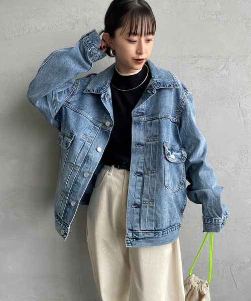 リーバイス RELAXED 2ndタイプ デニムジャケット Sサイズ Levi's RELAXED 2nd セカンド デニムジャケット XL 濃紺 - メルカリ