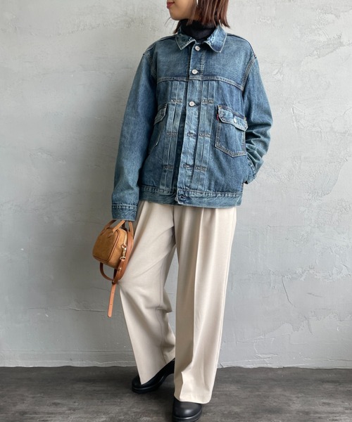新品未使用THE TRUCKER JACKET デニムジャケット S リーバイス LEVI'S(リーバイス) Levis E by END． Type II Trucker Jacket