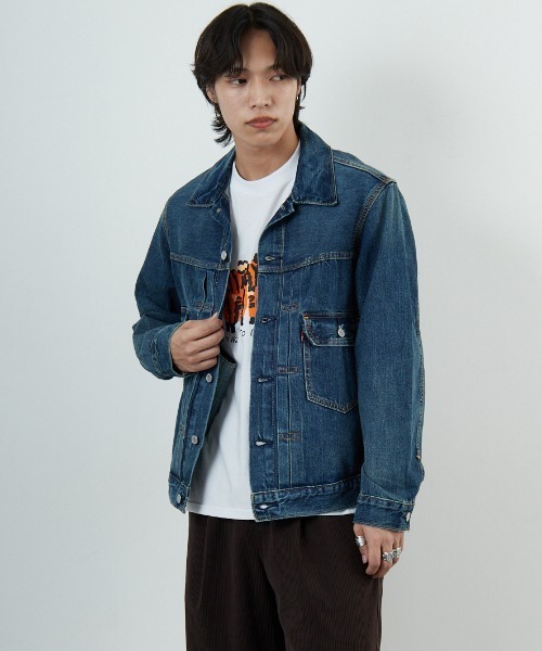 新品未使用THE TRUCKER JACKET デニムジャケット S リーバイス セール】Levi's/リーバイス 90S TRUCKER/デニムジャケット/G