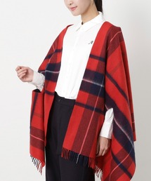 MACKINTOSH PHILOSOPHY（マッキントッシュ フィロソフィー）の「ウール100％ ポンチョストール ”チェック”（ストール/ショール）」