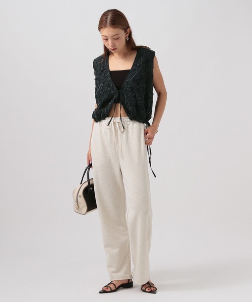 BAYFLOW（ベイフロー）の「[秋口まで着られる]モールレースベスト（ベスト・レディース・ブラック/ブラウン/ホワイト・FREE）」の16枚目の写真