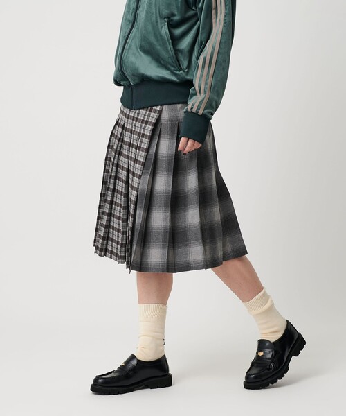 JANE SMITH スカート JANE SMITH/ジェーンスミス】COTTON CHINO CLOTH PLEATS WRA