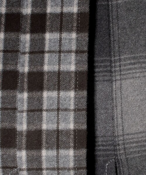 PENDLETON(ペンドルトン)の「<PENDLETON×JANE SMITH×BEAUTY&YOUTH>チェック ラップスカート(スカート・レディース・ベージュ/グレー系・FREE)」の3枚目の写真