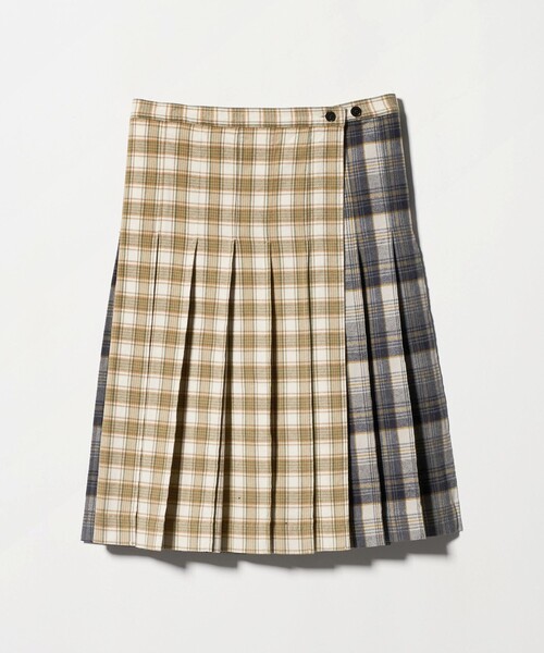 PENDLETON(ペンドルトン)の「<PENDLETON×JANE SMITH×BEAUTY&YOUTH>チェック ラップスカート(スカート・レディース・ベージュ/グレー系・FREE)」の22枚目の写真