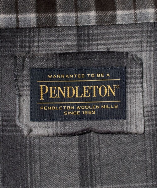 PENDLETON(ペンドルトン)の「<PENDLETON×JANE SMITH×BEAUTY&YOUTH>チェック ラップスカート(スカート・レディース・ベージュ/グレー系・FREE)」の6枚目の写真