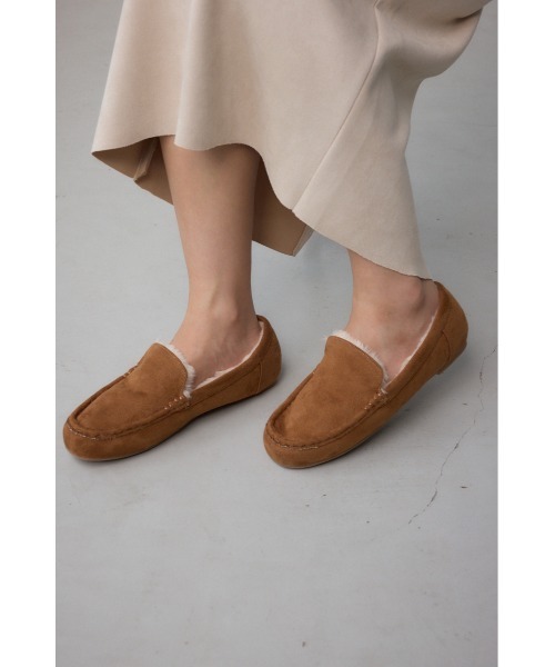 AZUL by moussy(アズールバイマウジー)の「【WEB限定】モカシンスリッポン(モカシン/デッキシューズ・レディース・ブラック/ベージュ・SMALL/MEDIUM/LARGE/LL)」の12枚目の写真