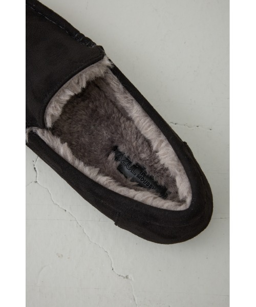 AZUL by moussy(アズールバイマウジー)の「【WEB限定】モカシンスリッポン(モカシン/デッキシューズ・レディース・ブラック/ベージュ・SMALL/MEDIUM/LARGE/LL)」の10枚目の写真