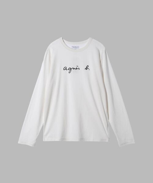 メンズ ロゴ プリント 長袖 Tシャツ ”New Coulos”