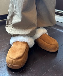 ふわもこファー付きルーム＆カジュアルシューズ