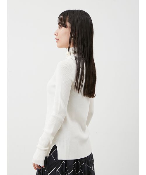 セール】タートルネックリブニットプルオーバー（ニット/セーター